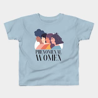 Phenomenal Women Kids T-Shirt